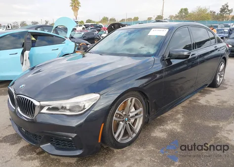 2019 BMW 750I z USA, uszkodzony, nr VIN WBA7F0C57KGM24478